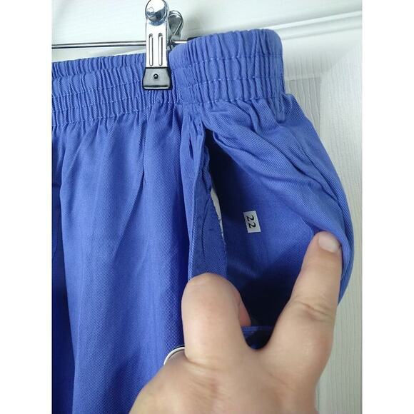 $ Only Necessities Women 20T Periwinkle Elastic waist Pullon Pocket Pants - Picture 5 of 10